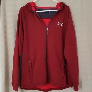 Under Armour Red Zip-Up Jacket
